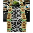 thumbnail image 1 of Leopard Print Animal Skin Texture Dressing Table Table Runner Home Wedding Table Mat Centerpieces Decoration Dining Tablecloth, 1 of 7
