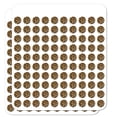 thumbnail image 1 of Leopard Print Animal Spots 1/2" (0.5") Planner Calendar Scrapbooking Crafting Clear Stickers, 1 of 6
