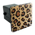thumbnail image 1 of Leopard Print Animal Spots Tow Trailer Hitch Cover Plug Insert, 1 of 6