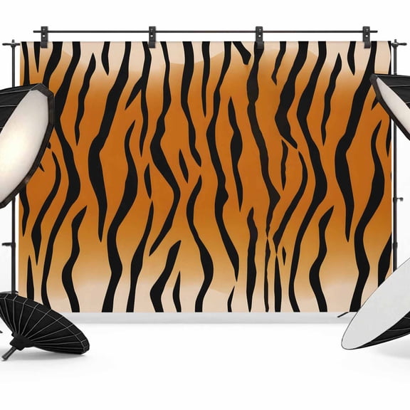 Leopard Print Backdrop for Photoshoot,Photography Photo Studio Background Wall Backdrop,Farmhouse Brown Black Animal Texture Back Drop Banner Panel for Portraits Wedding Party Live Streaming 12x8Ft