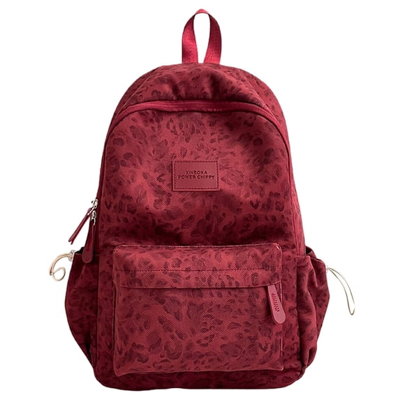 Leopard Print Backpack College Backpack Travel Backpack Backpack For College Laptop Backpack Work Backpack Backpack For Women Cute Backpack