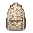thumbnail image 1 of Leopard Print Backpack for School,Cute School Bag,Schoolbag with Adjustable Shoulder Straps & Padded Back,15.3"x11"x6.7", 1 of 6