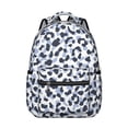 thumbnail image 1 of Leopard Print Backpack for School,Cute School Bag,Schoolbag with Adjustable Shoulder Straps & Padded Back,15.3"x11"x7.1"., 1 of 6