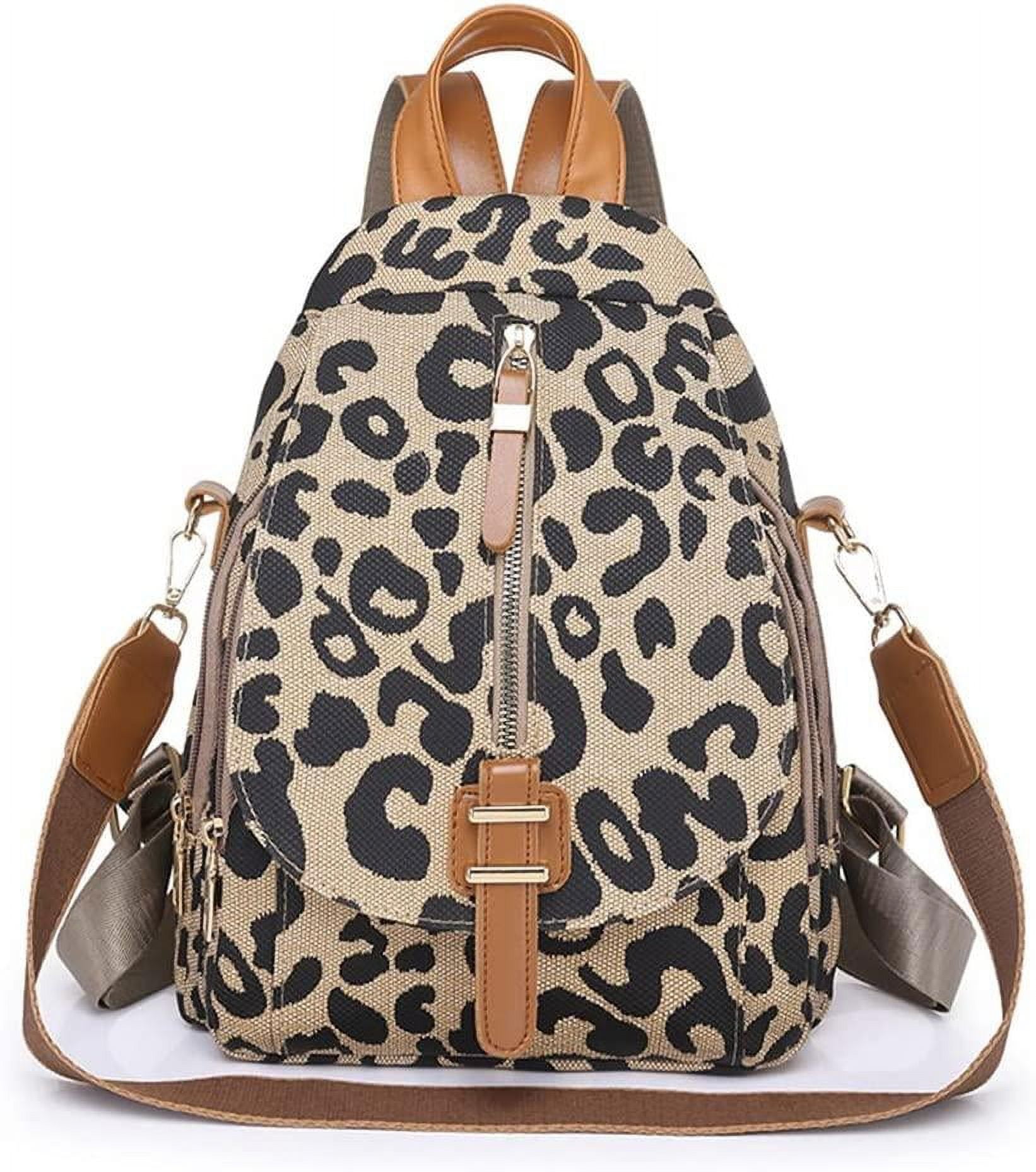 All Over Print Backpack - Leopard main image 1