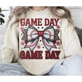 thumbnail image 1 of Leopard Print Baseball Bow , Game Day Shirt Design TSHIRT All Size S-5XL, 1 of 5