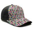 thumbnail image 1 of Leopard Print Baseball Cap Adjustable Size – Stylish Spliced Design Trucker Hat, Dad Hat with Full Print Front & Brim, Breathable Cotton Blend Snapback for Sports, Travel & Daily Wear, 1 of 3