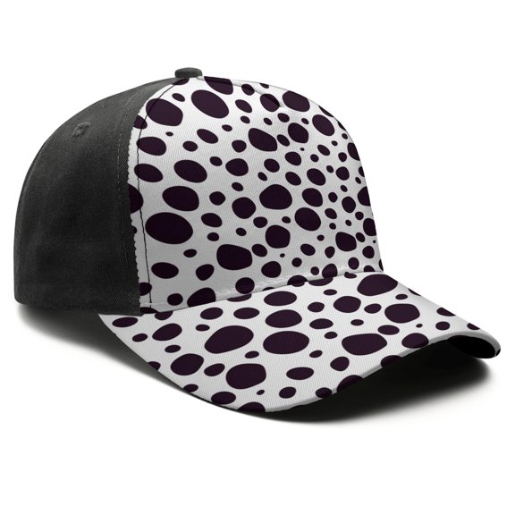 Leopard Print Baseball Cap Adjustable Size – Stylish Spliced Design Trucker Hat, Dad Hat with Full Print Front & Brim, Breathable Cotton Blend Snapback for Sports, Travel & Daily Wear