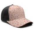 thumbnail image 1 of Leopard Print Baseball Cap Adjustable Size – Stylish Spliced Design Trucker Hat, Dad Hat with Full Print Front & Brim, Breathable Cotton Blend Snapback for Sports, Travel & Daily Wear, 1 of 3