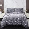 thumbnail image 1 of Leopard Print Bedding Cover Set With Pillowcase Grey Home Textiles Bedding Suit Woman Girl Bed Sets,Full (80"x90"), 1 of 4