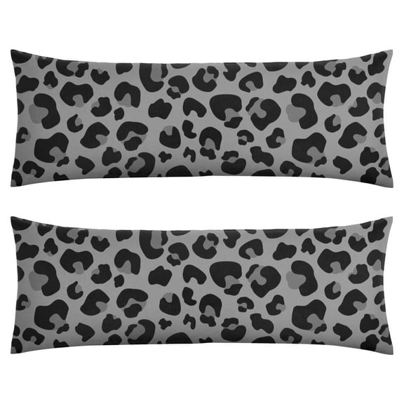 Leopard Print Body Pillow Cover – Soft & Breathable, Hidden Zipper, 20"x54", Fashion Animal Print – Cheetah & Tropical Spots, Perfect Gift for Side Sleepers, Pregnancy, Modern Home Decor