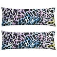 thumbnail image 1 of Leopard Print Body Pillow Cover – Soft & Breathable, Hidden Zipper, 20"x54", Fashion Animal Print – Cheetah & Tropical Spots, Perfect Gift for Side Sleepers, Pregnancy, Modern Home Decor, 1 of 7