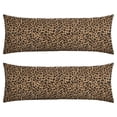 thumbnail image 1 of Leopard Print Body Pillow Cover – Soft & Breathable, Hidden Zipper, 20"x54", Fashion Animal Print – Cheetah & Tropical Spots, Perfect Gift for Side Sleepers, Pregnancy, Modern Home Decor, 1 of 7