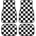 thumbnail image 1 of Leopard Print Car Floor Mats Set of 4,Leopard Animal Skin Pattern Vehicle Front Rear Carpets Mat Decorative Car Floor Carpets Rugs Non-Slip Auto Car Accessories Universal Fit for Car SUV Truck Van, 1 of 4
