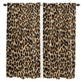 thumbnail image 1 of Leopard Print Cheetah Art Curtain For Living Room Kids Bedroom Kitchen Window Curtains Home Essentials Interior Drapes, 1 of 6