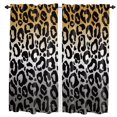 thumbnail image 1 of Leopard Print Cheetah Art Curtain For Living Room Kids Bedroom Kitchen Window Curtains Home Essentials Interior Drapes, 1 of 6