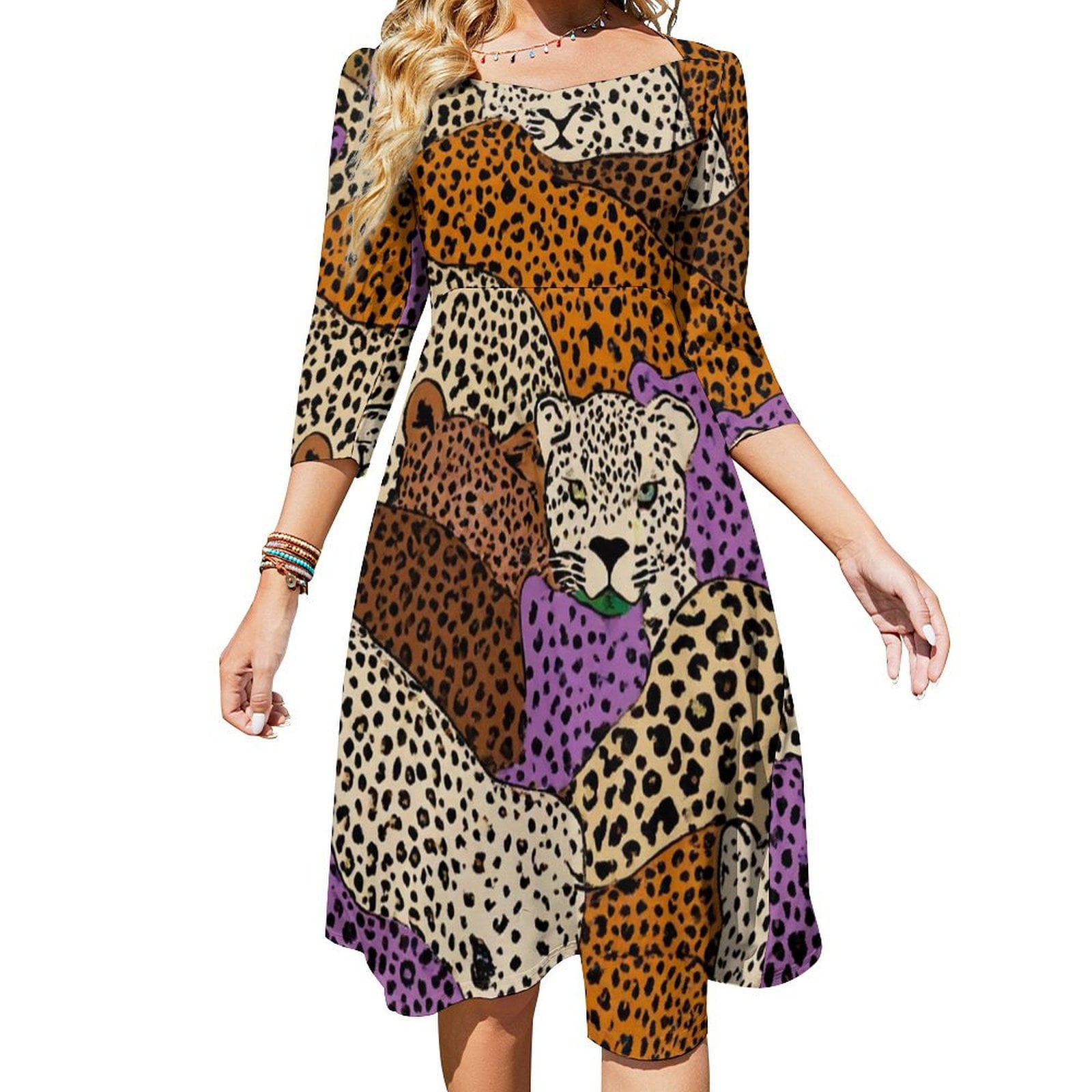 Printed dress