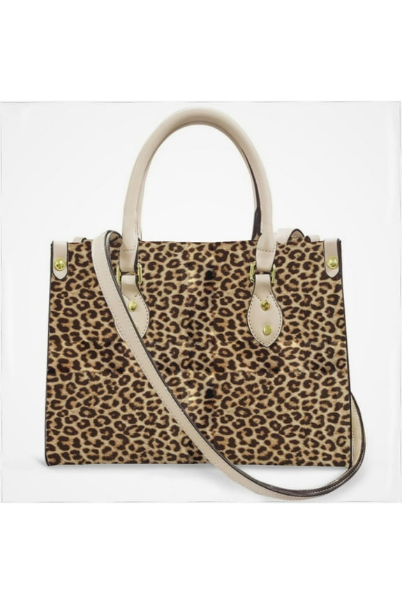 Leopard Print Cross Body Bags For Women Small Leather Female Handbags Fashion Top-Handle Totes