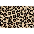 thumbnail image 1 of Leopard Print Doormat Front Door Rug, 24"X16" Absorbent Machine Washable Inside Door Mat, Non Slip Low-Profile Entrance Rug for Entry, Back Door, 1 of 6