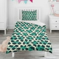 thumbnail image 1 of Leopard Print Duvet Cover and Pillowcase Set for Single Bedding, Bedroom Accessories for Kids Teens, 1 of 5