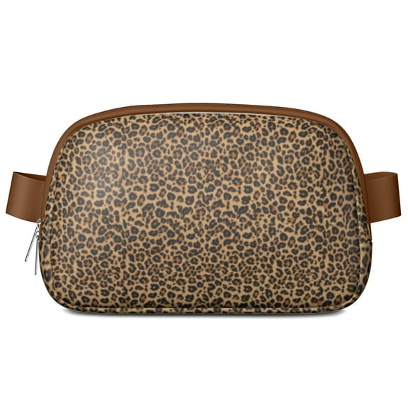 Leopard Print Fanny Pack – Stylish Animal Belt Bag with Modern Spots Pattern, Fashion Texture Design