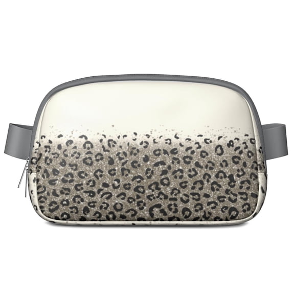 Leopard Print Fanny Pack – Stylish Animal Belt Bag with Modern Spots Pattern, Fashion Texture Design