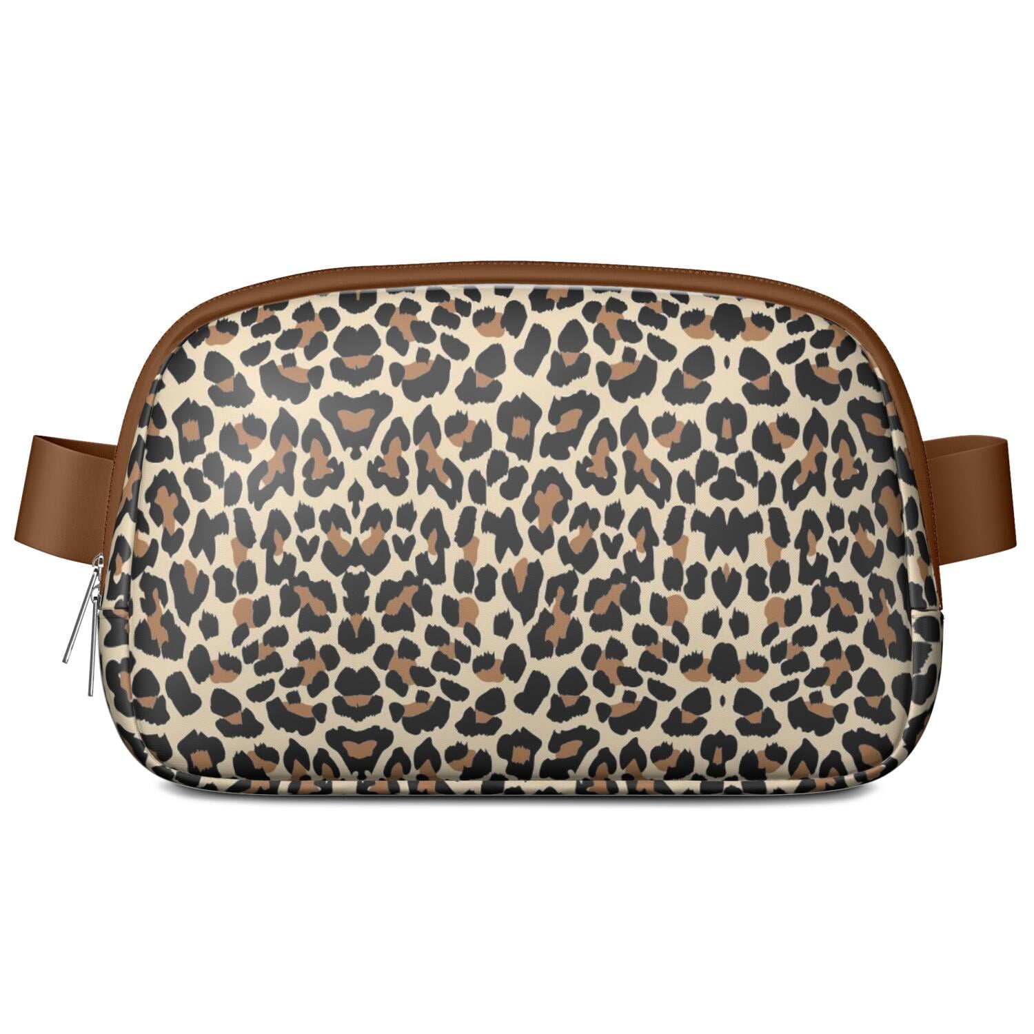 Leopard Print Fanny Pack – Stylish Animal Belt Bag with Modern Spots Pattern, Fashion Texture Design
