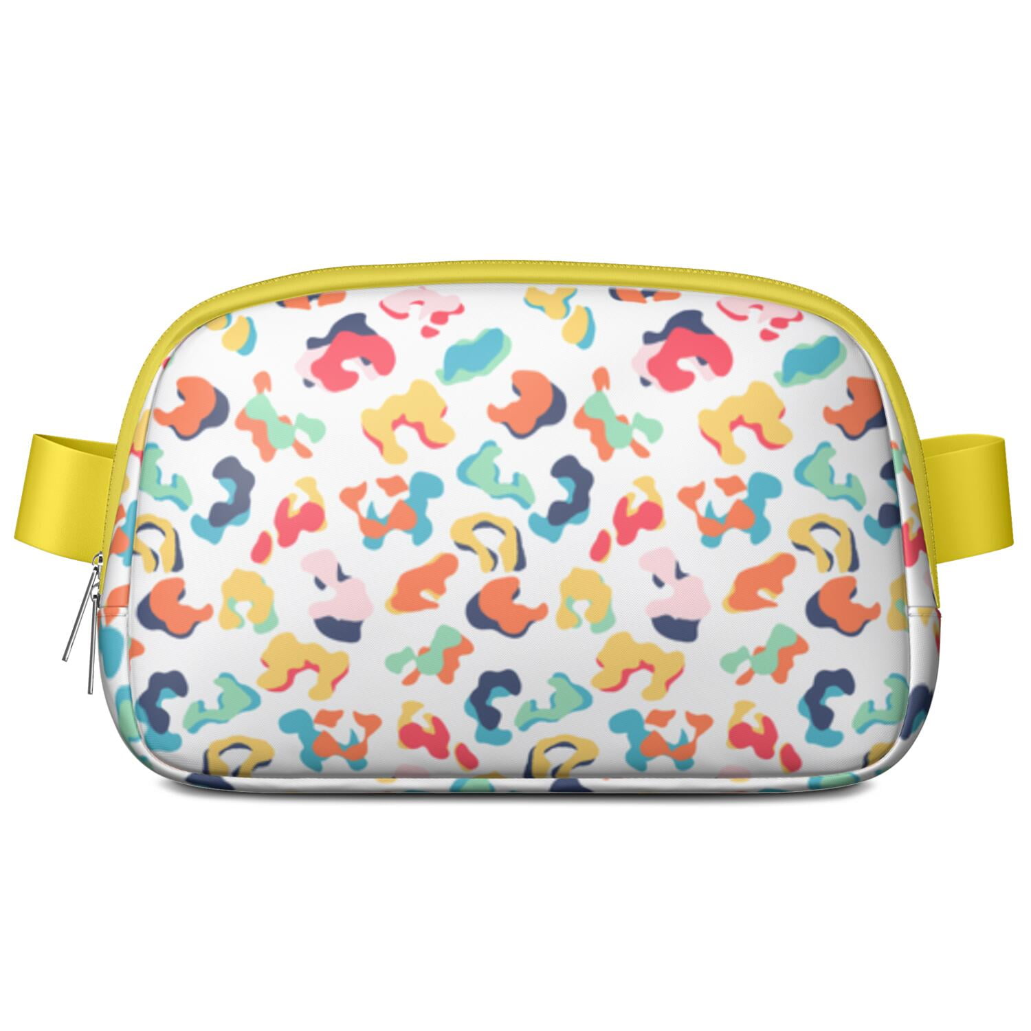 Leopard Print Fanny Pack – Stylish Animal Belt Bag with Modern Spots Pattern, Fashion Texture Design