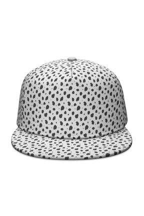 Leopard Print Flat Baseball Cap – Adjustable Snapback Hat with Flat Bill, Breathable and Durable, Personalized Design for Sports, Travel & Daily Wear