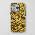 thumbnail image 1 of Leopard Print For All iPhone Series Protective Phone Case Wild Fashion Yellow Black, 1 of 7