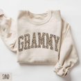 thumbnail image 1 of Leopard Print Grammy Sweatshirt, Leopardprint Grammy Sweater, Mothers Day, Grandma, Retro Grandma Sweatshirt, Leopard Grandma All Size S-5Xl, 1 of 5