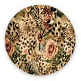 thumbnail image 1 of Leopard Print High Heels Clocks Wall Home Decor Modern Kitchen Room Bedroom Living Room Decor Wall Clock, 1 of 5