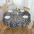 thumbnail image 1 of Leopard Print Leopard Abstract Art Tablecloths for Dining Table Waterproof Rectangular Table Cover for Kitchen Living Room, 1 of 5