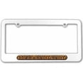 thumbnail image 1 of Leopard Print License Plate Tag Frame, Multiple Colors, 1 of 1