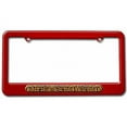 thumbnail image 1 of Leopard Print License Plate Tag Frame, Multiple Colors, 1 of 1