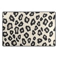 thumbnail image 1 of Leopard Print Like Pattern Memory Foam Area Rug 60"x39" Non Slip, Absorbent, Fade Proof for Living Room, Bedroom, Office, 1 of 7