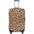 thumbnail image 1 of Leopard Print Luggage Suitcase Covers Elastic Washable Luggage Protector Travel Suitcase Protective Cover For Kid And Adult, M (Fit 22-24 Inch Luggage), 1 of 1