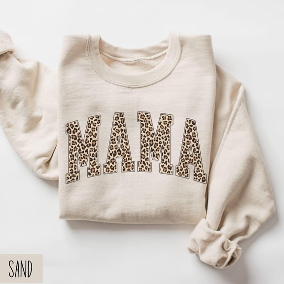 Leopard Print Mama Sweatshirt, Leopardprint Mama Sweater, Mothers Day, Mom, Retro Mama Sweatshirt, Leopard Mom Shirt, Mom Sweater All Size S-5Xl