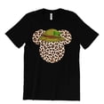 thumbnail image 1 of Leopard Print Mickey Ears with Safari Hat Shirt, Animal Kingdom Shirt for Men Women, Matching Couples Tshirt (XX Large, Black Mickey), 1 of 7