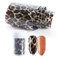 thumbnail image 1 of Leopard Print Nail Foil Transfer Stickers Animal Skin Design Decals For Acrylic Nails Manicure Tips Decoration Art Supplies, 1 of 8