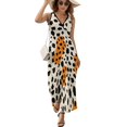 thumbnail image 1 of Leopard Print Pattern Art Sleeveless Dress Women's Summer Suit Dresses for Women 2025 Luxury Party Dress, 1 of 7