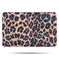 thumbnail image 1 of Leopard Print Pattern Bathroom Rugs Mat,Non Slip Microfiber Bathroom Rug,Rubber Backing,Soft Bathroom Mats for Bathroom Floor,Tub and Shower,17x27in(43x68cm), 1 of 5