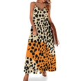 thumbnail image 1 of Leopard Print Pattern Design Sleeveless Dress Woman Fashion Long Dresses Women's Summer Suit Dress 2025, 1 of 7