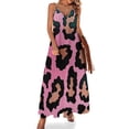 thumbnail image 1 of Leopard Print Pattern Fine Art Sleeveless Dress Summer Dress Woman 2025, 1 of 7