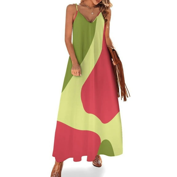 Leopard Print Pattern Fine Art Sleeveless Dress Summer Dress Woman 2025