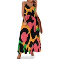 thumbnail image 1 of Leopard Print Pattern Fine Art Sleeveless Dress Summer Dress Woman 2025, 1 of 7