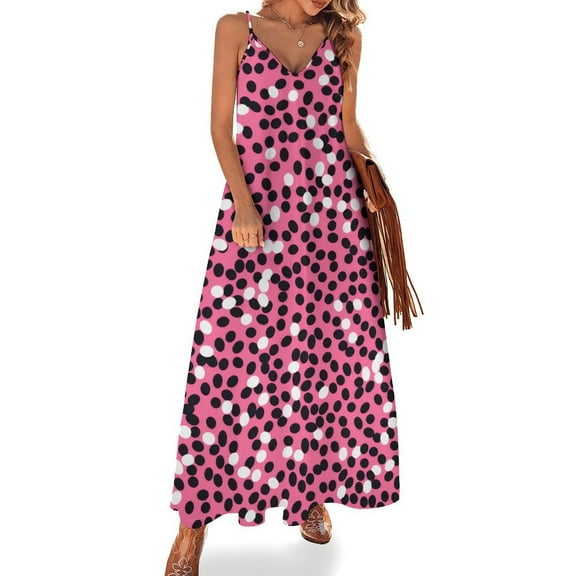 Leopard Print Pattern Fine Art Sleeveless Dress Summer Dress Woman 2025