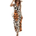 thumbnail image 1 of Leopard Print Pattern King Size Sleeveless Dress Dresses Summer Women Dresses Clothing Woman Dresses Dress, 1 of 6