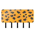 thumbnail image 1 of Leopard Print Pattern Mail Holder Organizer Wall Mount with Shelf Key Holder Key Rack with 5 Key Hooks for Wall Decorative, 1 of 6