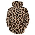 thumbnail image 1 of Leopard Print Pattern Men's Women New Sweatshirt Hoodie Men's Plus Size Sweatshirt Hooded Sweatshirt 3d Printed Street Men's Cloth, 1 of 6