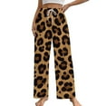 thumbnail image 1 of Leopard Print Pattern Pajamas Leisure Trousers Soft Warm Sleepwear Bottoms Loose Retro Nightwear, 1 of 6
